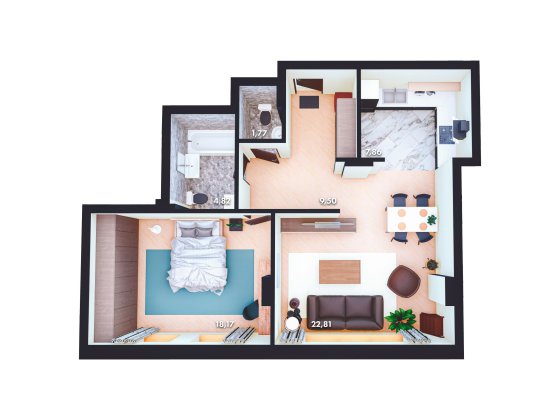 СМ 2 х новобудова самому центрі Чернівців на вул. Шептицького 7 Черновцы