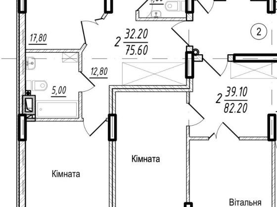 Продається 2к новобудова по вул Герцена(Володимира Великого) Чернівці