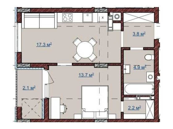 ВІД ЗАБУДОВНИКА ЖК TERRA M, 850$ кв.м. пров. Парковий _розтермінування Ужгород