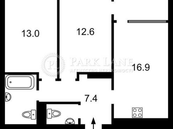 Продам 2-к Осокорки Славутич ЖК Севен Заречный Днепровская набережная Киев