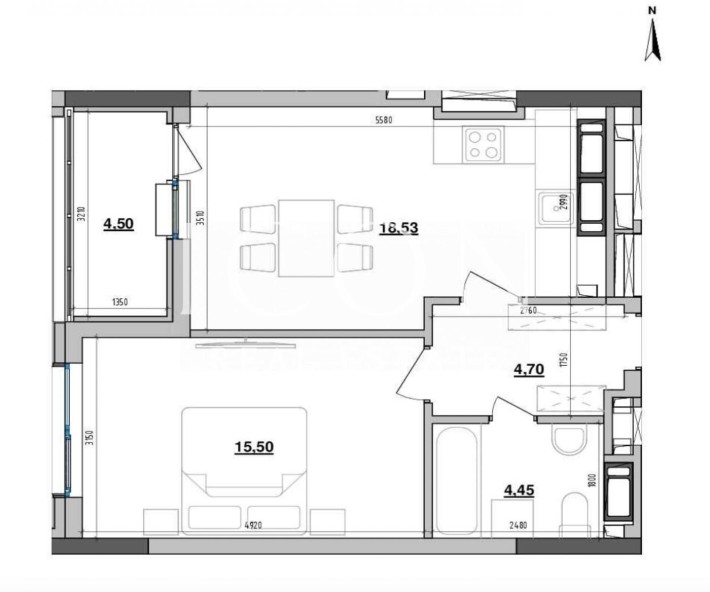 Без %|Продаж 1к квартири|47м²|ЖК Maxima Residence - фото 1
