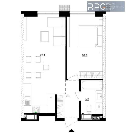 Без % Продаж 1к квартири ЖК Русанівська Гавань Буд 13-17 - фото 1