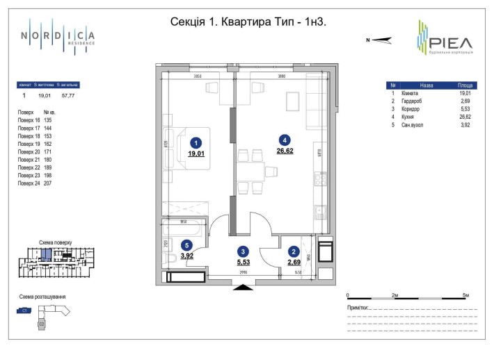 ЖК Nordica Верхогляда 30 Новопечерські Липки - фото 1