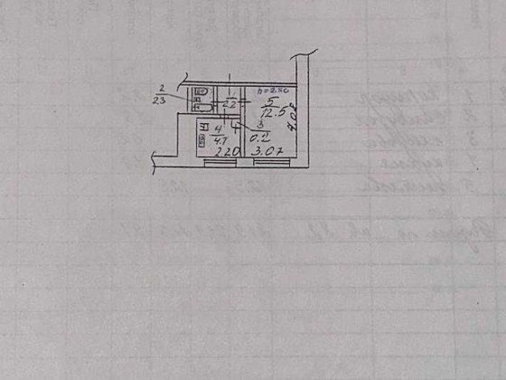 1‑комн. квартира под ремонт, пр. Слобожанский, 129 — 15 500 Днепр