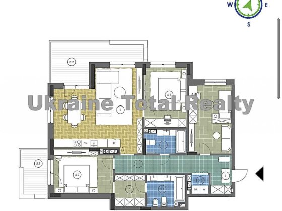 ЖК Gravity Park! 3 кімнатна квартира 107м2! Проспект Перемоги 139 Киев