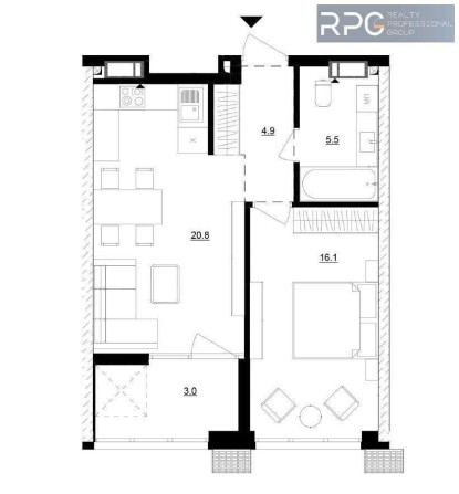 Без % Продаж 1к квартири ЖК Русанівська Гавань Видова буд 13-17 - фото 1