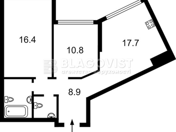 Продаж 2к квартири ЖК Діброва Парк Віктора Некрасова 8 Будинок 4 Київ