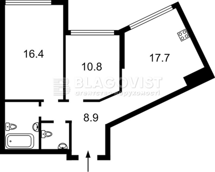 Продаж 2к квартири ЖК Діброва Парк Віктора Некрасова 8 Будинок 4 - фото 1