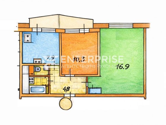 Продаж 2к. квартири  бульвар І.Шамо, Русанівка, метро Лівобережна Київ