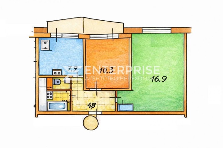 Продаж 2к. квартири  бульвар І.Шамо, Русанівка, метро Лівобережна - фото 1