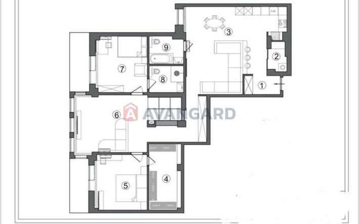 Простора квартира на Солом'янці - фото 1