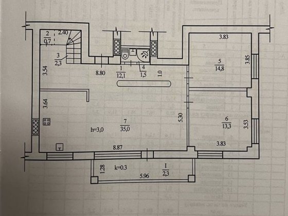 Продам 5 кімнатну квартиру. Лівий берег. Ремонт. Меблі. Техніка Днепр