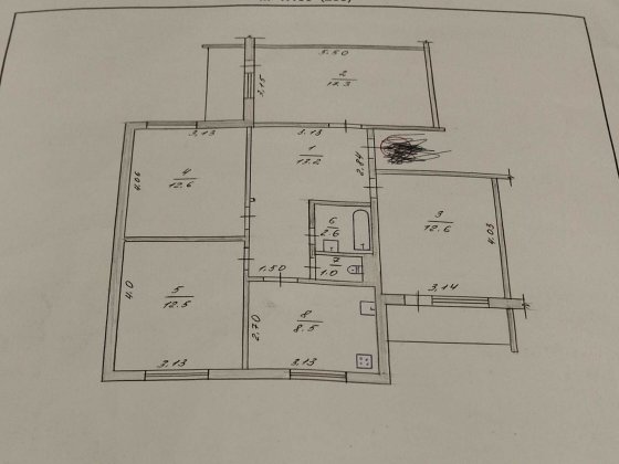 Продаж 4х квартири 5/9 п Малікова