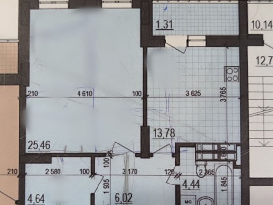 Продаж однокімнатної кварти в ЖК Вернісаж(секція здана)
