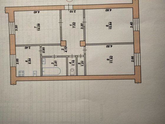 Продам 3 -х квартиру в центрі міста  під бізнес. Житомир