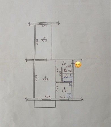 Продаж двокімнатної квартири - фото 1