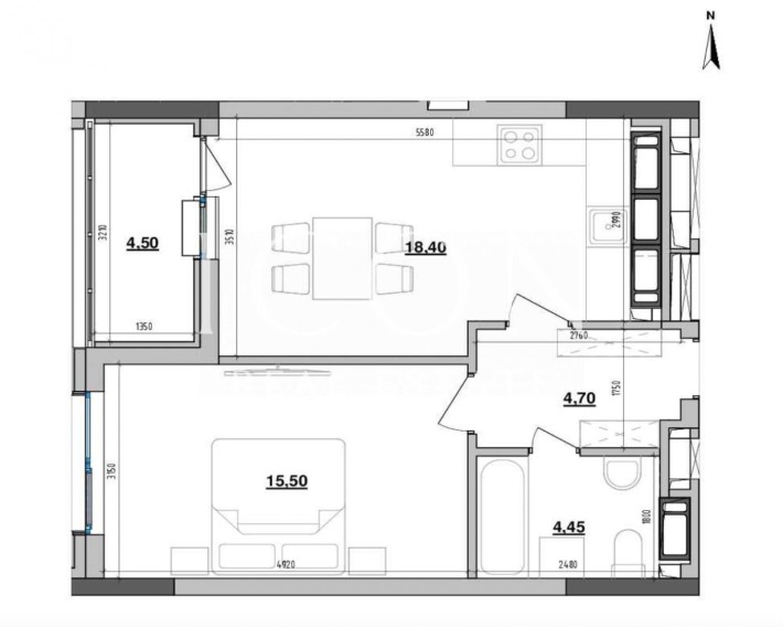 Без %|Продаж 1к квартири|47м²|ЖК Maxima Residence - фото 1