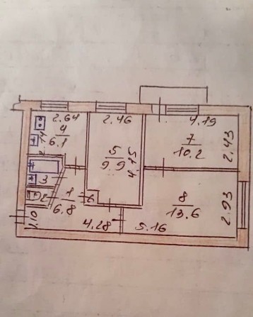 3 кімнатна квартира Дослідна станція - фото 1