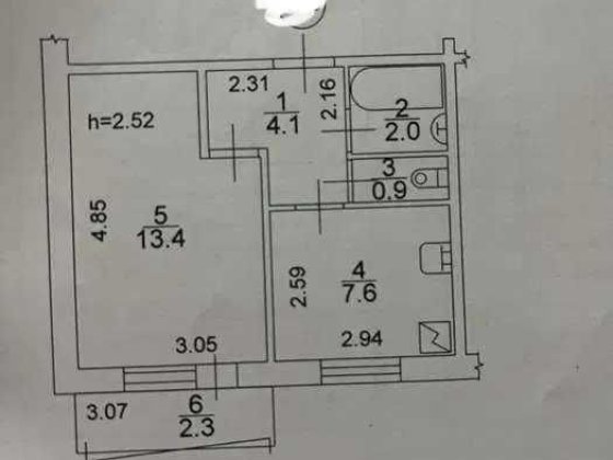 Продам 1к квартиру пр-т Оболонський 37          хд Київ