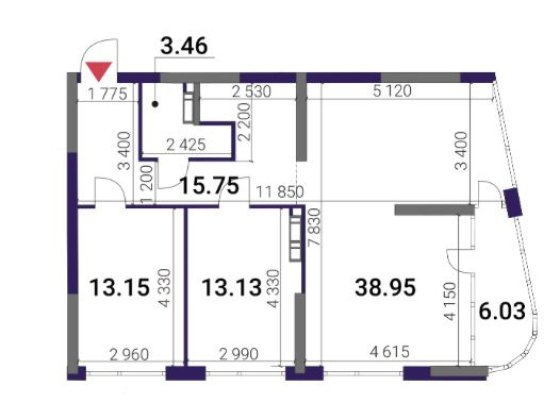 Продаж єОселя! Видова трехкімнатна квартира ЖК Грейт/Great Дарницький Киев