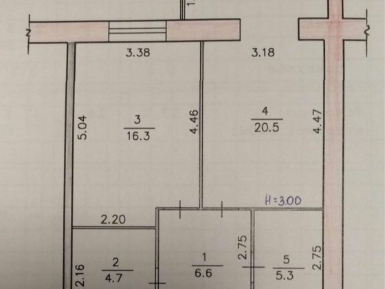 1 кімнатна квартира Богунія (4834) Житомир