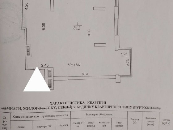 Продаж квартири вулиця Українська 2 ж  Супер локація. Запорожье