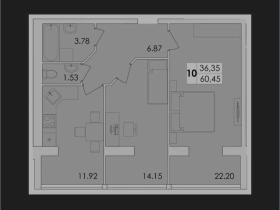 2-х кімнатна квартира з АВТОНОМКОЮ!