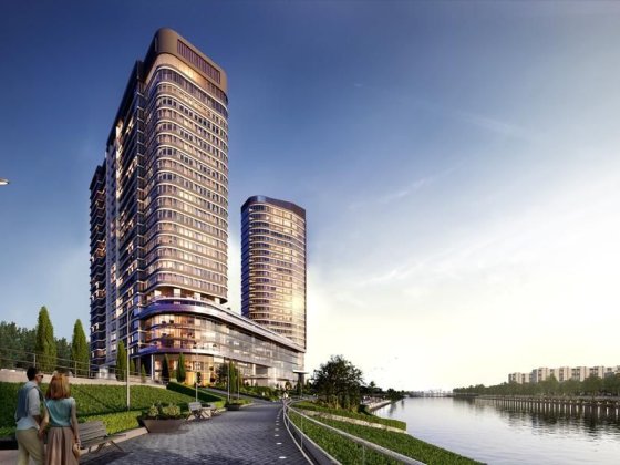 Видова 2-кімнатна квартира в ЖК бізнес-класу RUSANIV RESIDENCE Київ