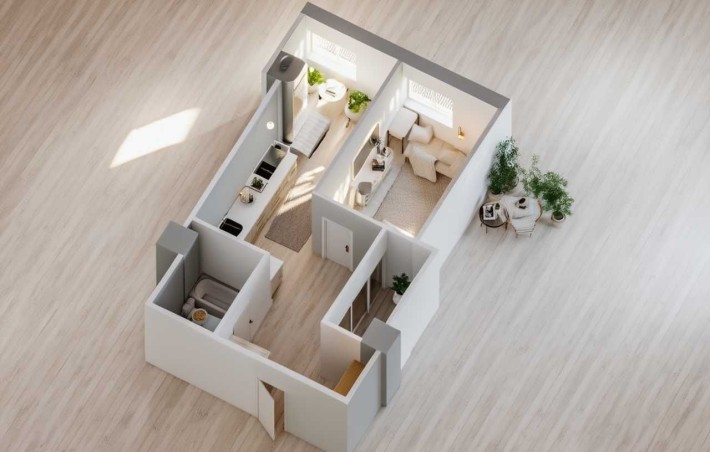 Продам 2х ком квартира под инвестицию в ЖК Центральный р-н  Парк Глобы - фото 1