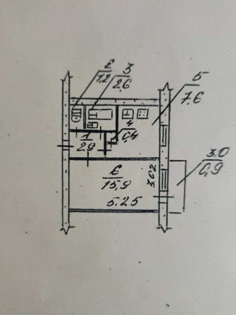 Однокімнатна квартира - фото 1