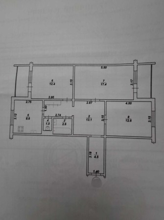 Продам Трикімнатну Квартиру з Ремонтом - фото 1