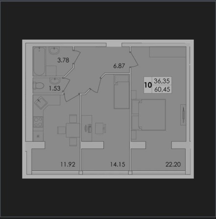 Продам 2 кім квартиру новобудова. Власник - фото 1