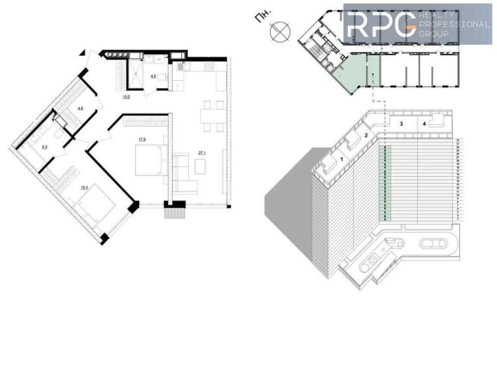 Без %Продається 2-кімнатна квартира з видом в ЖК "Русанівська Гавань" - фото 1