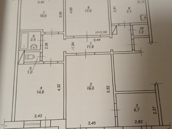 Оболонь Північна 54а, Г. Дніпра Івасюка 100 кв.м Киев