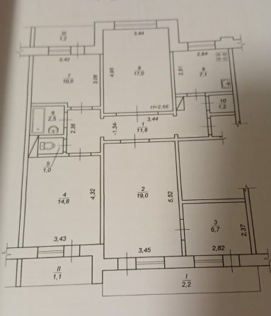 Оболонь Північна 54а, Г. Дніпра Івасюка 100 кв.м - фото 1