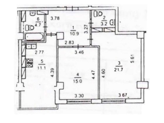 Продаж 2 к квартири біля озера Киев