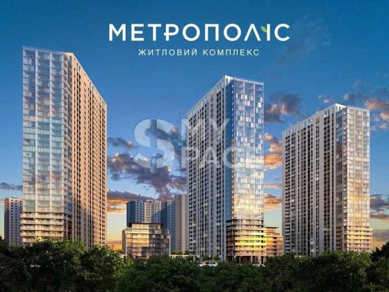 VIP | Простора 2-кімнатна  без ремонту в престижному ЖК «Метрополіс» Київ