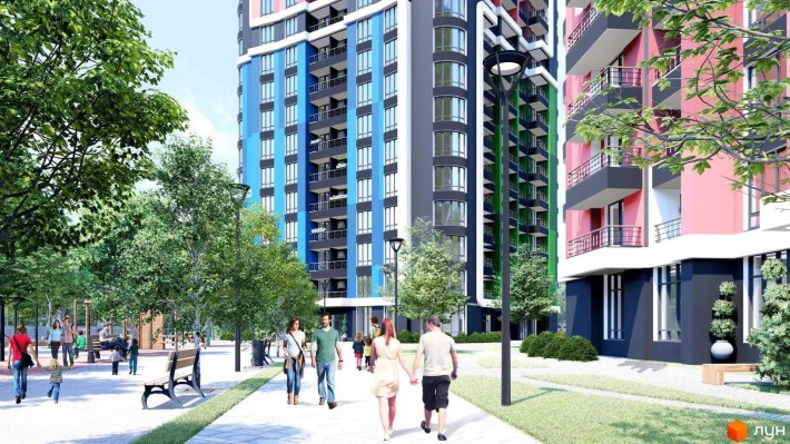 Без %.  1к.кв., ст.м."Теремки", новобудова, ЖК "Абрикосовий". - фото 1