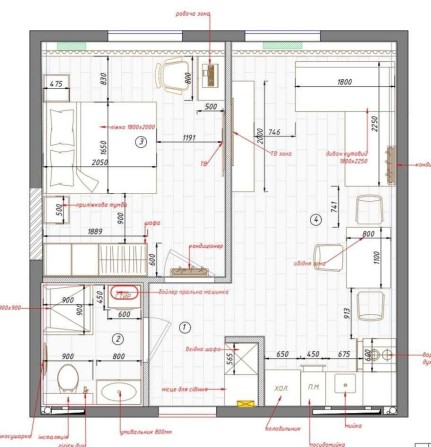 Продам 1к., 41 м2, ЖК Нова Англія, Нотінгем, дизайн, черновий ремонт - фото 1
