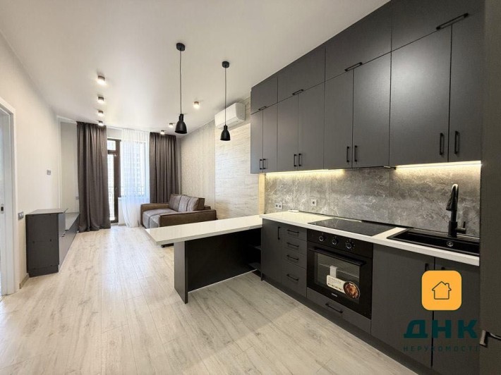 Аркадия. Ул. Генуэзская. Однокомнатная квартира. Балкон. ЖК Эллада - фото 1