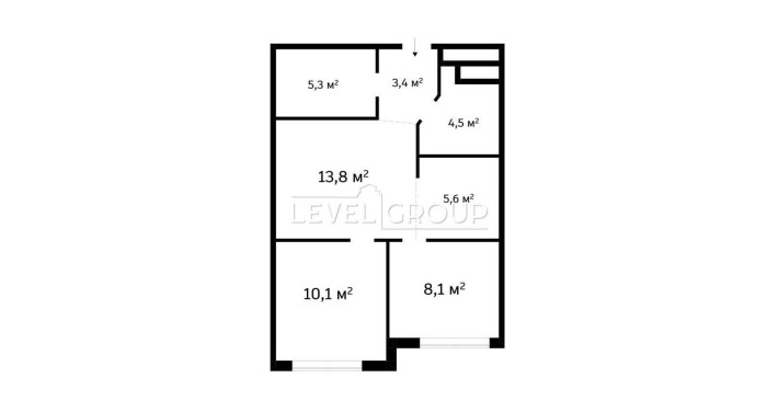 Апартаменти 51м2 у БЦ KADORR | Жилянська 68 | центр Києва - фото 1