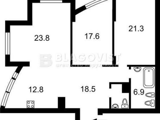 Івасюка 8 а, (Героїв Сталінграду) квартира з ремонтом Киев