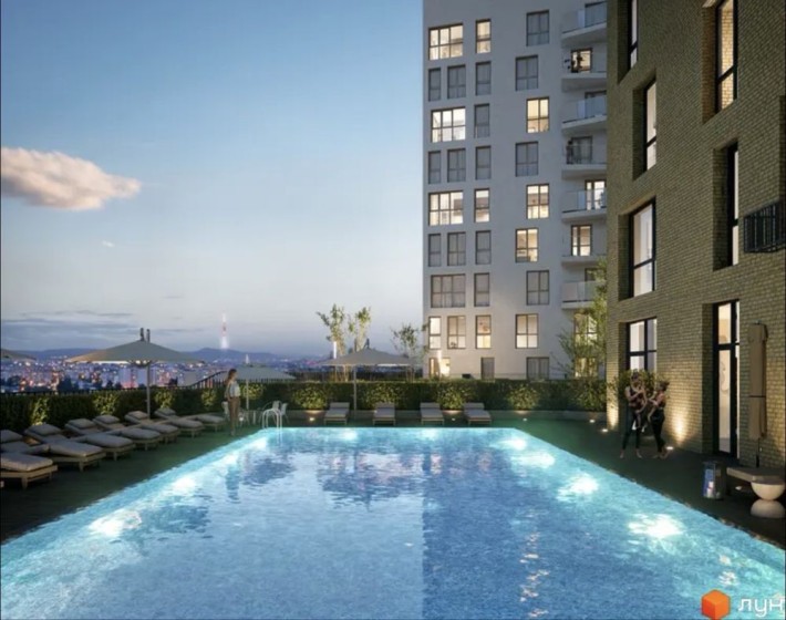 Продаж 1-к квартири ЖК Viking Hills 24м2 з басейном - фото 1