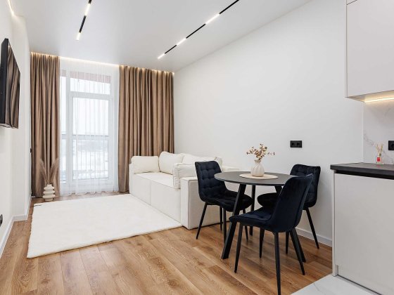 Продаж нової 1 кімн.квартири з ремоном по вул. Кн.Ольги,120. ЖК Helga. Львів