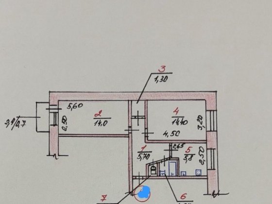 Продаётся 2 ком кв ЮТЗ Николаев