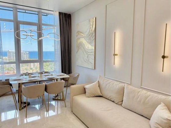 Аркадия 2 ком. Новый ремонт ЖК Атмосфера Вид на море Одесса