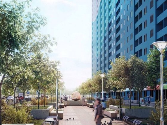 Однокімнатна квартира з лоджією в ЖК Одеський бульвар Киев