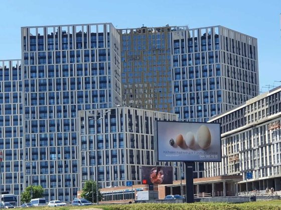 7 поверх‼️Будинок зданий‼️1кімнатна квартира 49м2 ЖК Славутич2 Киев