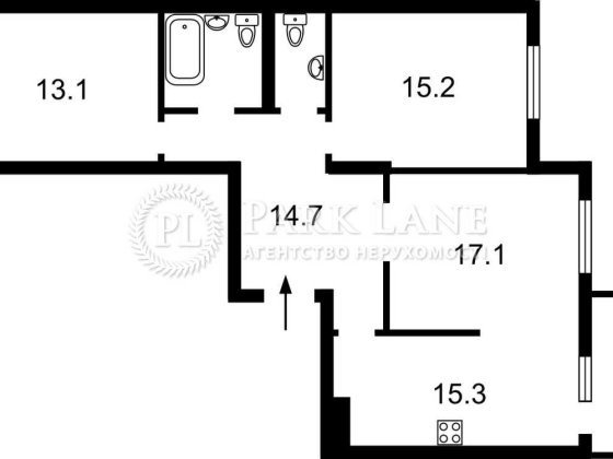 Квартира 2К Васильківська, 37г, Голосіївський Киев