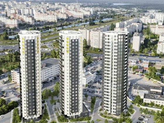 1-кімнатна квартира. ЖК "Райдужний" Київ